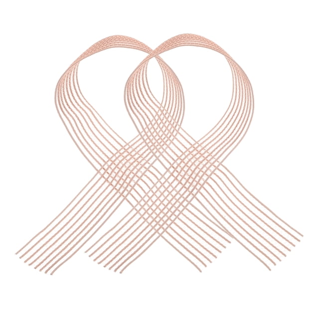 KAKOWELY ballet shoe ribbon roll 2pcs Ballet Shoe Ribbon Roll Invisible Ballet Shoe Straps Ballet Pointe Shoes Elastic Bands Fishnet Band Ballet Shoe Accessories