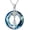 Style 1, variant on SISGEM Pear-Cut Moissanite Cross/Moon Necklaces for Women, 925 Sterling Silver Pear-Cut Moissanite with Blue Crystal Pendant Necklaces for Women Mom Wife