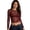 Red Shirts, variant on CAIVO Women Shirts Elegant Lace Short Tops Summer Casual Blouse Feminine Style Comfortable Daily Wear Solid Color Holiday Back To School Dailywear