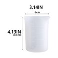 thumbnail image 4 of Resin Silicone Measuring Cup DIY Craft Casting Jewellery Making Mixing Cups with Stick Tool for Professional Craftsman 13 Pieces/Set, 4 of 9