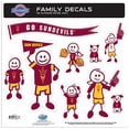 thumbnail image 2 of NCAA Siskiyou Sports Fan Shop Arizona State Sun Devils Family Decal Set Large One Size Team Color, 2 of 4
