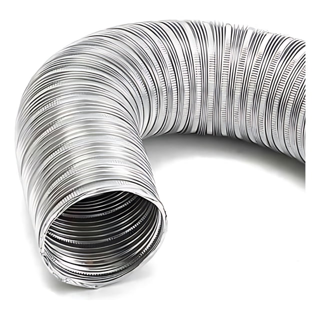 Ducto Flexible De Aluminio De 4 Pulgadas 2.40 M De Largo