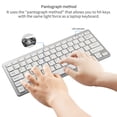 thumbnail image 2 of SHARE SUNSHINE Wired Keyboard 78-key Scissor Foot Structure Suitable for Work and Study(White), 2 of 5