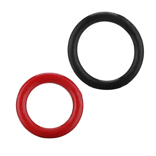 O Shaped Seal Ring, Durable 2pcs Rubber Power Steering Pump O-Ring, Easy To Install For Car Vehicle