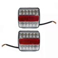 thumbnail image 1 of 2Pcs Rear Submersible Trailer Tail Lights Kit Boat Marker Truck Waterproof Campers Trailer Taillights, 1 of 5