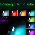 thumbnail image 3 of Luz de ambiente USB para coche, luz LED colorida, iluminación para el pie del coche, luz de ambiente para encendedor de cigarrillos del coche, 3 of 3