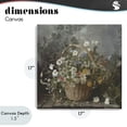 thumbnail image 4 of Stupell Industries Farmhouse Florals In A Basket Arrangement Canvas Art, 17 x 17, by Lazar Studio, 4 of 8
