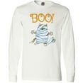 thumbnail image 3 of Inktastic Boo with Mummy Cat Long Sleeve T-Shirt, 3 of 5