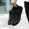thumbnail image 4 of Deporte Zapatos Tenis Livianos Cruzado Minimalistas Descalzos Sin Deslizamiento Transpirable para Hombres Mujeres, 4 of 9