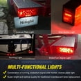 thumbnail image 5 of Nilight 8.3" LED Clearance & Marker Lights 12V fits RV Trailer Boat, 2 Pieces, 5 of 8