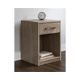 thumbnail image 5 of Signature Design by Ashley Casual Flannia 1 Drawer Nightstand, Gray, 5 of 8