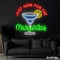 thumbnail image 4 of Craftnamesign Margaritas Neon Sign, Cocktail Bar LED Sign, Bar Club Decor, 4 of 4