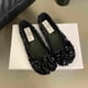 thumbnail image 3 of 2024 Zapatos Tabi de plata japoneses para mujer, planos con punta dividida, mocasines Ninja ostentosos, cómodos zapatos para caminar a diario para mujer, mocasines, 3 of 5
