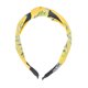 thumbnail image 4 of Ofertas Únicas 1 Pc Diademas Anchas con Nudo Cruzado de Piña Grace para Mujeres Amarillo, 4 of 6