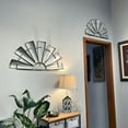 thumbnail image 5 of Zeckos Galvanized Metal Half-Windmill Wall Sculptures 34 inch Set of 2, 5 of 9
