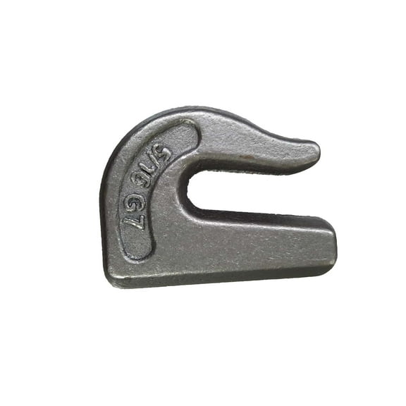 Weld ON Grab Chain Hook 5/16" G70 WLL 4,700 Bucket Trailer Rigging 0900103