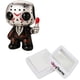 thumbnail image 2 of Charm máscara terror metálico lujo MoviesJason01 1Pza Plata S925 Chapa Separador Fijo Jason Plateado/Multicolor Caja Bla, 2 of 2