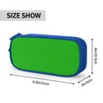 thumbnail image 2 of Sigee Green for Portable Pencil Pouch with Zipper for Students, Artists, and Office Use, 2 of 5