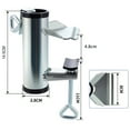 thumbnail image 6 of Dujiujun Outdoor Chair Umbrella Clamp Heavy Duty Metal Adjustable Garden Yard Patio Beach Deck Railing Fence Bench Market Umbrella Pole Holder Fixing Clip, 6 of 7
