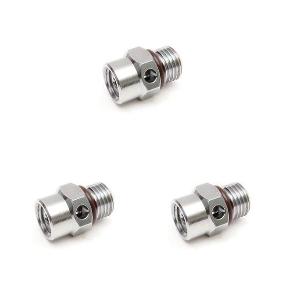 Naiovety Diving First Stage Over Pressure Regulator Connector Flight 180~200PSI Valve Swimming Back Fitting Side Tool Relief Type1