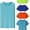 boys girls athletic tee mesh-Light Blue, variant on RTKFRFLM Kids Summer Mesh Tee Shirt Solid Color Lightweight Short Sleeve Athletic Workout Active Tops Gym Undershirt for Boys Girls