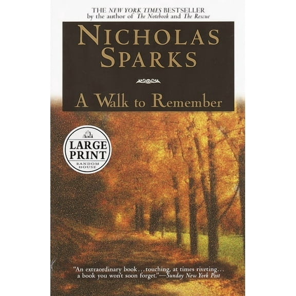 A Walk to Remember, (Paperback)