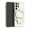 thumbnail image 3 of Funda de teléfono con soporte de espejo Hello Kitty para Samsung Galaxy S23, S22 Ultra, S21, S20 FE, S10, Note 20, 10 Plus, A24, A34, A54, 3 of 5
