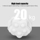 thumbnail image 3 of Rueda Giratoria de 12 Piezas, Rueda Giratoria de Rotacia de 360 ​​Autoadhesiva ABS, Rueda de Alta Capacidad de Carga para electrodomisis de Muebles, 3 of 7