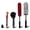 Red, variant on YeewayVeh 4Pack Car Wheel Cleaning Kit, Bendable Microfiber Wheel Brush and Car Detailing Brush, Soft & No-Scratch Rim Tire Brush Set for All Wheel Types, Red