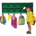 thumbnail image 3 of Rainbow Accents Kid's Large Wall Mount Coat Locker (w/o Trays & w/ Blue Edge Band), 3 of 3