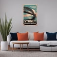 thumbnail image 5 of Motivational Sydney Harbour Bridge Poster Retro Inspirational Vintage Travel Wall Art for Therapy Room Office Meditation Area Canvas Poster, 5 of 8