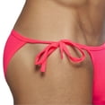 thumbnail image 5 of ZQUUVOU Men's Swim Briefs Low Rise Bikini Side Tie Thongs Beach Trunks Quick Dry Summer Swimwear Soft Underwear Hot Pink, 5 of 6