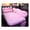 Cute Pink, variant on Premium Car Inflatable Mattress in Black & Beige, PVC Flocking Surface, Foldable & Portable, Comes with Air Pump, Storage Bag, 2 Pillows & Support Blocks, Fits RV, Truck & Car Back Seat