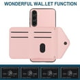 thumbnail image 5 of Allytech Galaxy S23 Plus Wallet Case with Shoulder Strap, RFID Blocking Luxury PU Leather Shockproof Cards Slots Stand Anti-Scratch Magnetic Closure Phone Case for Samsung Galaxy S23 Plus, Pink, 5 of 9