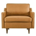 thumbnail image 6 of Modway Impart Modern Genuine Leather Upholstered Armchair in Tan, 6 of 7