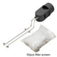 thumbnail image 5 of Cesta coladora para fregadero de cocina con bolsa de red para fregadero y soporte de acero inoxidable que se puede fijar al grifo Recolector de alimentos para fregadero Colador de fregadero con, 5 of 9