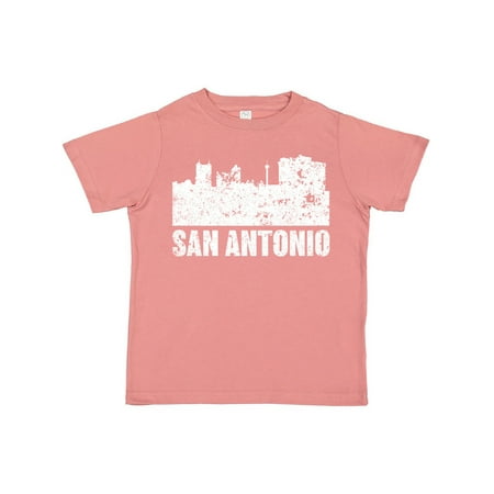 

Inktastic San Antonio Texas Skyline with Grunge Gift Toddler Boy or Toddler Girl T-Shirt