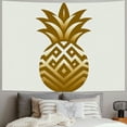 thumbnail image 2 of Leisuo Home Wall Tapestry Art Tropical Pineapple Fruit War Gift Partner POP Art Hanging Tapestry Painting, 2 of 6