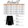 thumbnail image 5 of XCHQRTI Women's Zipper Sweatshirt V Neck Lapel Hoodie Long Sleeve Pullover Loose Fit Fall Sweatshirt, 5 of 8