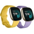 thumbnail image 1 of REQO Bracelets de Remplacement Compatibles avec Fitbit Versa 3 / Versa 4 / Sense/Sense 2, Bracelet Classique Réglable en Silicone pour Femmes Hommes, 1 of 9