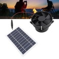 thumbnail image 1 of Kit De Ventilador Solar, Ventilador De Energía De Panel Solar Silencioso Y Eficiente, Silicio Monocristalino, Respetuoso Con El Medio Ambiente, Fácil Instalación Para Casas De, 1 of 7