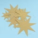 thumbnail image 3 of KAKOWELY 2 banderines colgantes de estrella, guirnalda decorativa creativa para fiestas, suministros para fiestas (dorados), 3 of 4