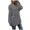 Gray, variant on Vedolay Women's Fall Tops Women's Sweaters V Neck Long Sleeve Color Block Striped Casual Knit Pullover Tops,Gray S