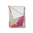 thumbnail image 2 of Aster Soft Flannel Fleece Throw Blanket, Vintage Summer Daisies Bouquet Blossom Beauty Wedding Anniversary Marigold Flora, Cozy Plush for Indoor and Outdoor Use, 60" x 80", Multicolor, by Ambesonne, 2 of 6