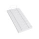 thumbnail image 4 of Estante organizador portátil de metal para muestras de materiales de construcción. Blanco, 4 of 8
