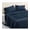 Navy Blue, variant on Hotel Collection 4 Piece Sheet Set, Queen Size, Soft Microfiber Bedding
