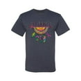 thumbnail image 3 of Colorful Neon Be Brave Dreamcatcher | Dean Russo Art Pop Culture Men's T-Shirt, Vintage Heather Navy, Small, 3 of 6