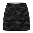 thumbnail image 6 of Aueoeo Womens Skorts Plus Size Skorts for Ladies Floral Printed High Waist Athletic Sports Pants Skirt Casual Shorts 4X-Large, 6 of 6