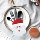 thumbnail image 5 of Decoraciones navideñas, adornos navideños, regalos navideños. Fundas clásicas para cubiertos navideños, bolsas decorativas festivas estilo occidental para cuchillos y tenedores, ideales para hoteles,, 5 of 6