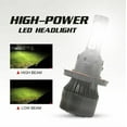 thumbnail image 5 of Fit For Jeep Wrangler 2010-2020 LED Headlight Hi/Low Beam + Fog Light 4x Bulbs, 5 of 6
